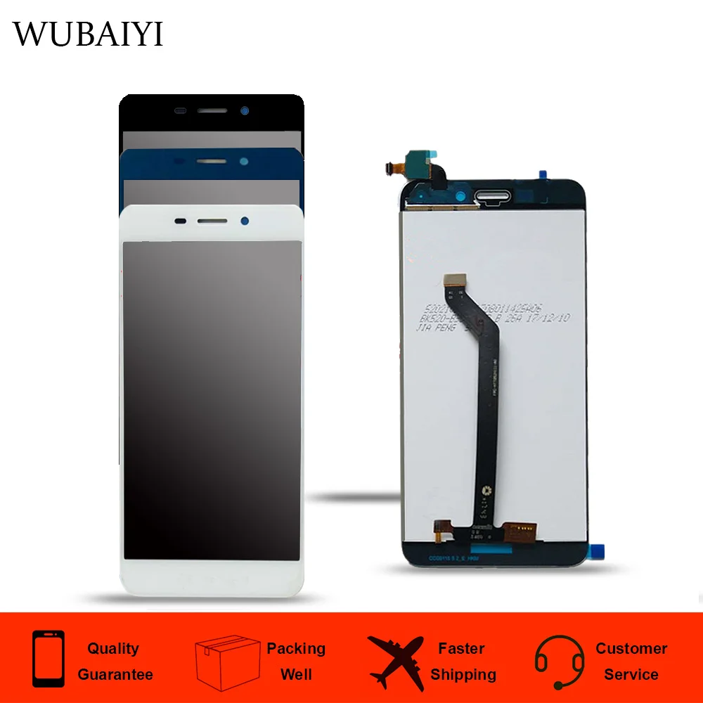 100% протестированный 5 2 3 дюйма Оригинальный ЖК дисплей для Huawei Honor 6C Pro Полный +