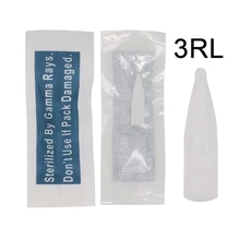 Постоянный макияж машина татуировки колпачок иглы 3R татуировки Eeybrow иглы 50 шт./пакет татуировки Советы