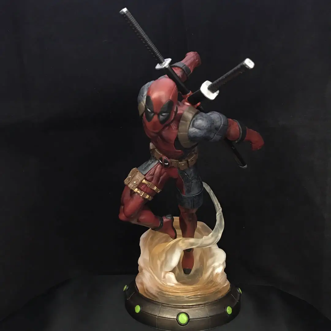 

Marvel Avengers 27cm Super Heroes Deadpool Action Figure ARTFX PVC Diorama Model Toy Gift