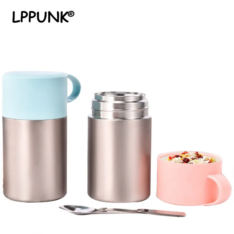 Hot sales 600ml Vacuum Insulated Lunch Box Keep Food Warm Leakproof