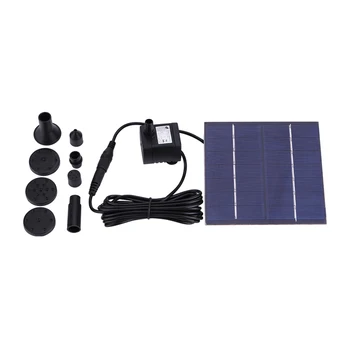 

7V 1.2W Solar Fountain Watering kit Solar Pump Pool Pond Submersible Waterfall Floating Solar Panel Water Fountain For Garden