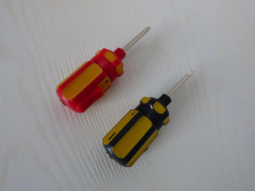 Screwdriver ELECTRONIC GAS CIGARETTE REFILLABLE LIGHTER without gasin