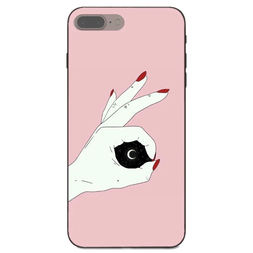 Мягкие популярные розовые ногти для макияжа лучших друзей Samsung Galaxy A3 A5 A6 A6s A7 A8 A9 Star
