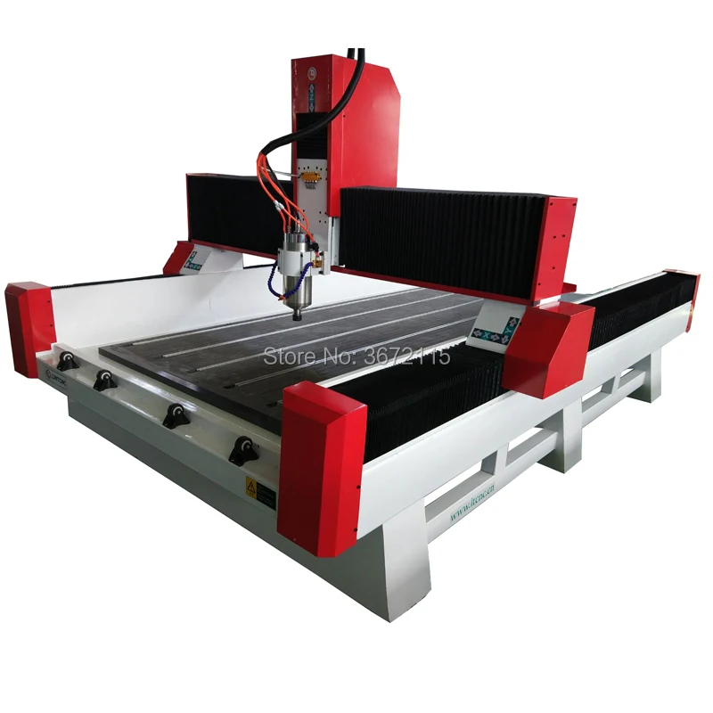 Лидер продаж LINTCNC дерево камень гравировальный станок с 5.5kw шпиндель водяного