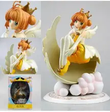 NEW 18cm Little wolf Anime Card Captor Sakura Mini Figures Kinomoto Sakura Daidouji Tomoyo PVC Action Figures Toys Cardcaptor NEW 18cm Little wolf Anime Card Captor Sakura Mini Figures Kinomoto Sakura Daidouji Tomoyo PVC Action Figures Toys Cardcaptor