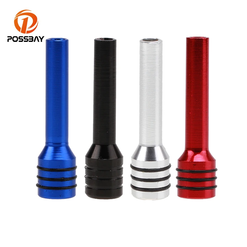 

POSSBAY 1Pcs Silver/Blue/Red/Black Door Lock Pin Cover Universal Auto Truck Interior Door Lock Knob Pull Pins Car styling