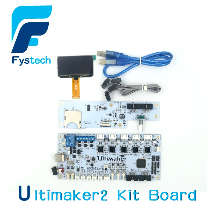 Бесплатная доставка запчасти для 3D принтера Ultimaker2.1.4 плата управления Ultimaker 2