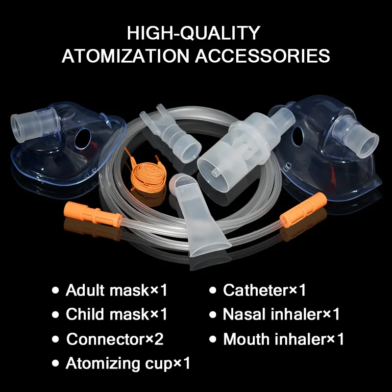 Универсальный ингалятор мундштук для небулайзера бытовой взрослый ребенок рот трубка ингалятор набор компрессор распылитель аксессуары компрессор