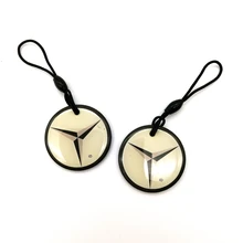 1 шт. 125 кГц RFID T5577 брелок перезаписываемый Бланк карты жетон брелок смарт-билетов дверные ключи карта контроля доступа