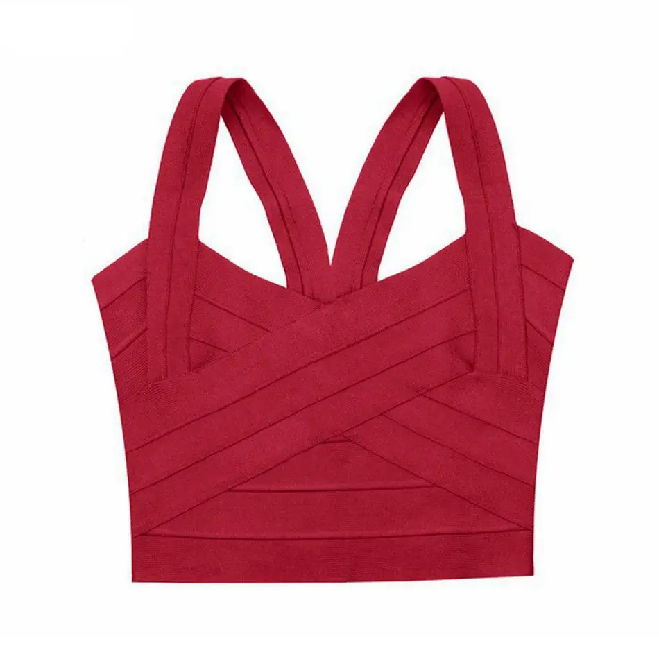 Новый бренд blusas femininas желтый белый черный бандажный Бюстье Топ для женщин модный