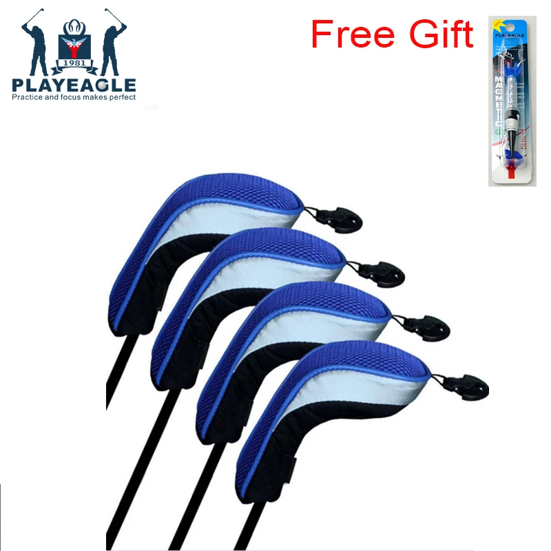 جولف كلوب الهجين سائق ut نادي أغطية الرأس شحن مجاني الخشب headcovers 1 ، 3 ، 5 ، 2fairway ودز الغولف مجموعة ل كلوي 4 قطعة/السلع