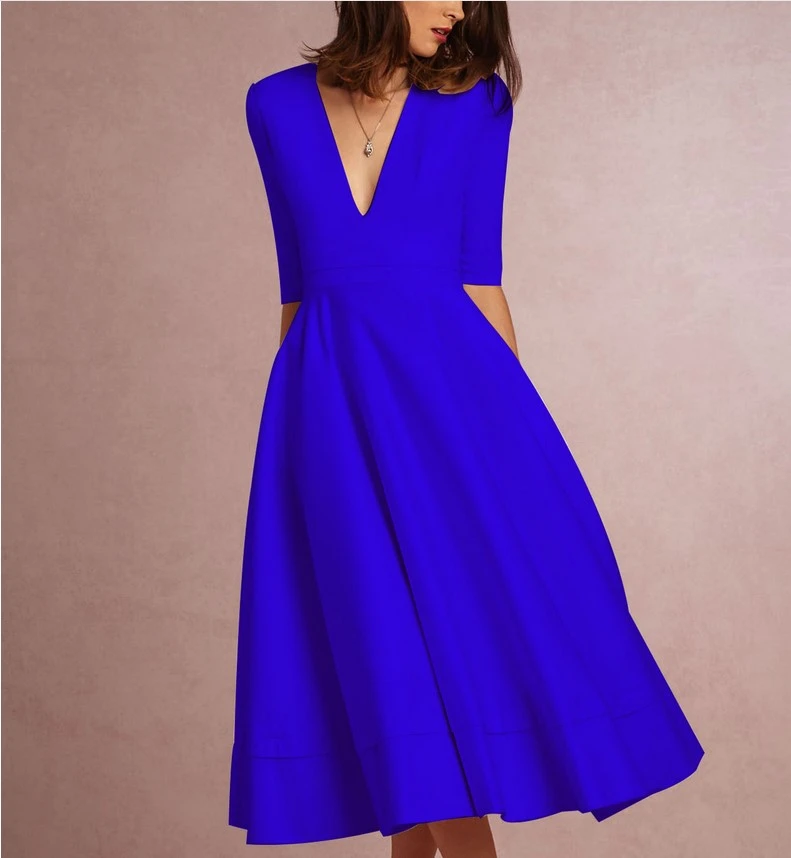 robe bleue