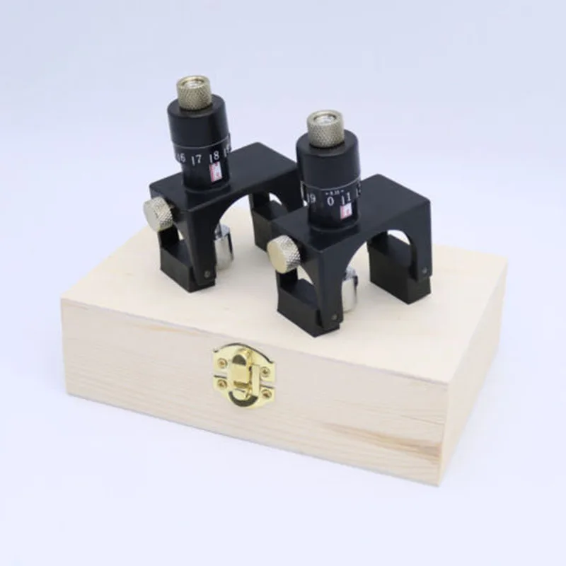

2x Adjustable Magnetic Planer Blade Cutter Setting Jig Gauge Woodworking Tool #