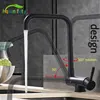 Mejor vendedor  Grifo de fregadero de cocina con rotación de 360 grados, mezclador de grúa fría y caliente, montaje en cubierta, plegable, para ventana interior bYXWBqJA