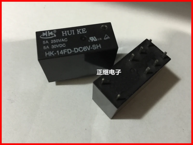 2 шт./лот реле питания HK14FD-DC6V-SH открытые закрытые 5A | Обустройство дома