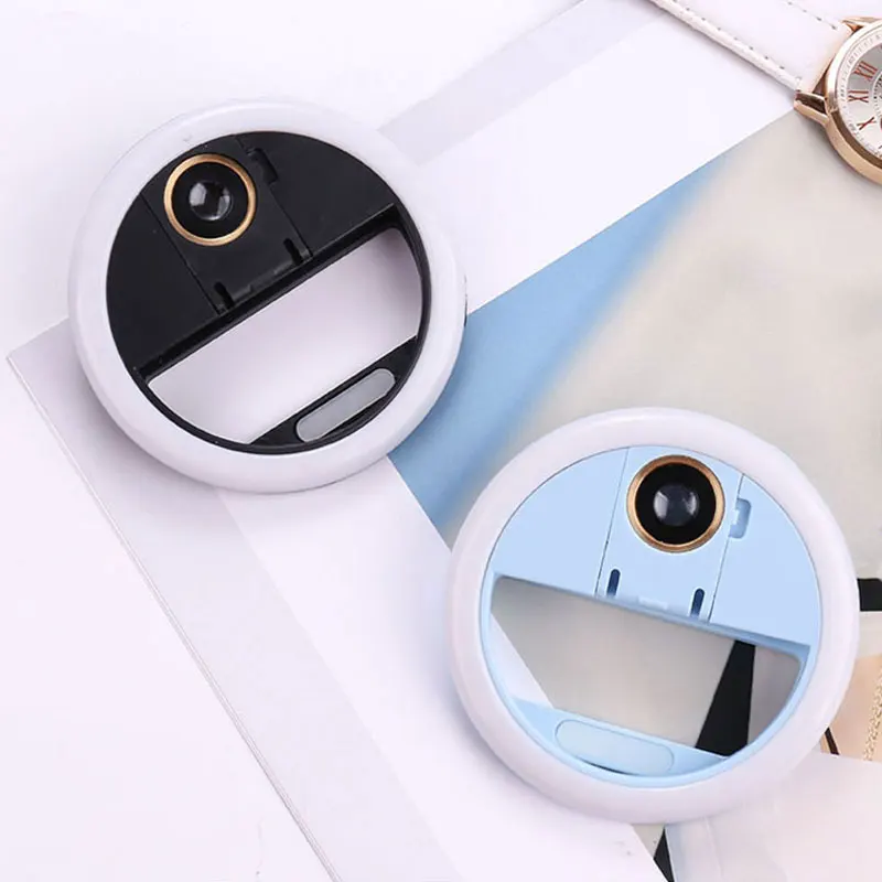 Mobile Phone Beauty Selfie LED Flash Lamp Wide Angle Lens Photography Enhancing Camera Rechargeable Clip Ring Fill Light Macro Mobile Phone Beauty Selfie LED Flash Lamp Wide Angle Lens Photography Enhancing Camera Rechargeable Clip Ring Fill Light Macro