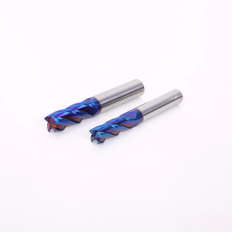 

ZGT Cutting Cnc Milling Cutter Alloy Carbide End Mill HRC65 4 Flute Metal Cutter Endmill 1mm 2mm 3mm 4mm 5mm 6mm Milling Tools