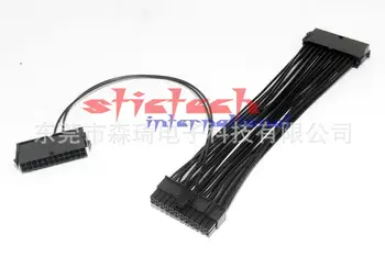 

by dhl or ems 500pcs PCI-E express ATX Power Supply Adaptor Cable Connector for Mining 24Pin 20+4pin Dual PSU