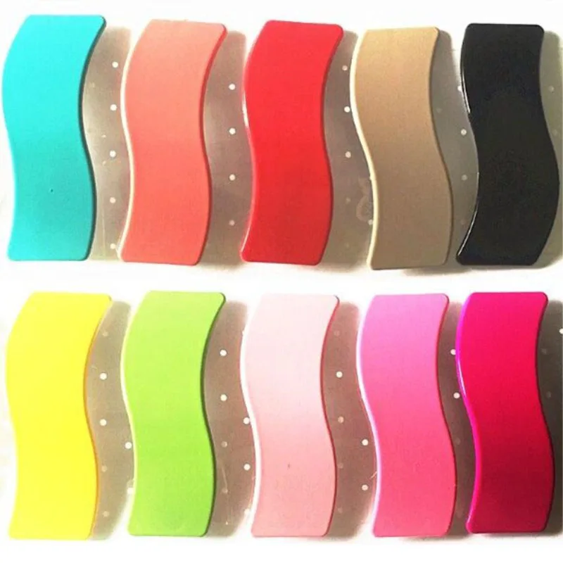

Lovely Candy Color Plastic Hair clip For Women Girls Nice Gift Fashion Hair Accessories Barrette Hair pin For Children