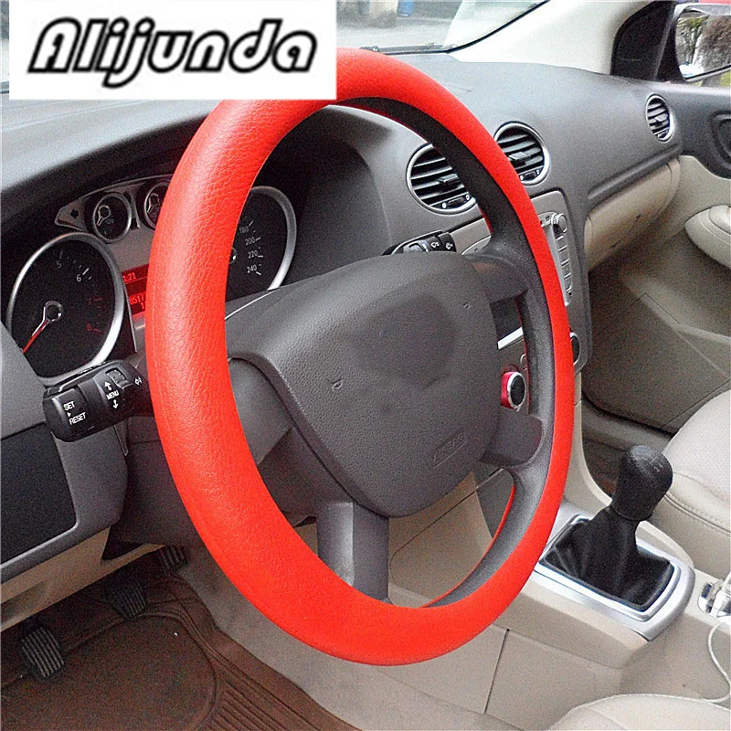 Soft Silicone Steering Wheel Cover Shell Skidproof Odorless Eco Friendly for Hyundai ix35 iX45