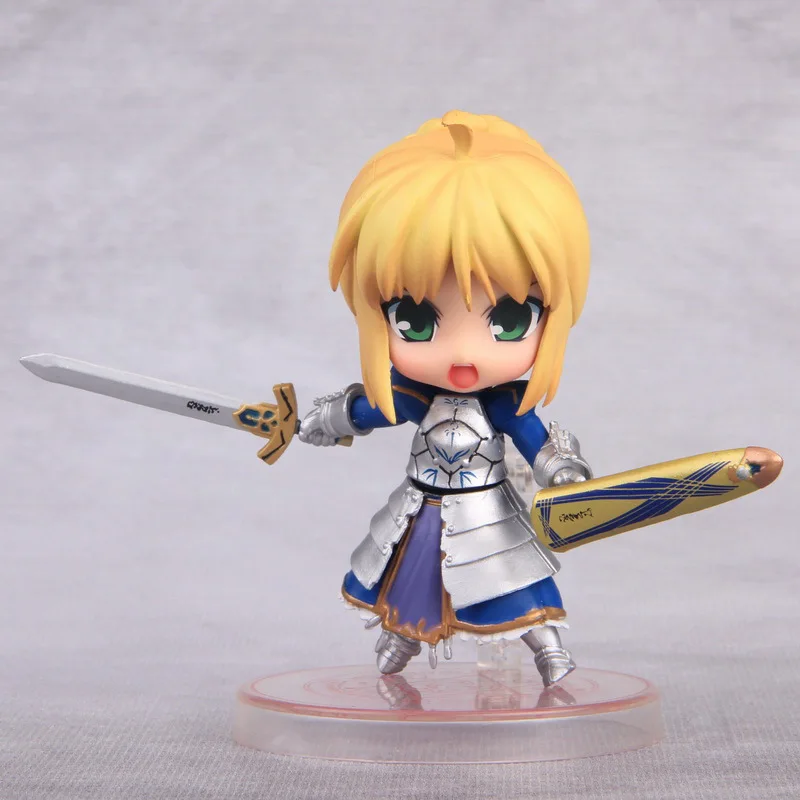 Nendoroid 121 saber Anime Comic Fate Stay Night Fate Zero Gilgamesh Golden Cute Good Smile Nendoroid 410Figure Toys (14)