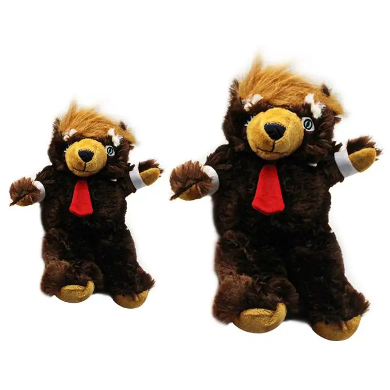 

30/60cm Cute Animal Bear Dolls Trump Bear Plush Stuffed Toys Birthday Gift Bear Plush Toy Stuffed Animals