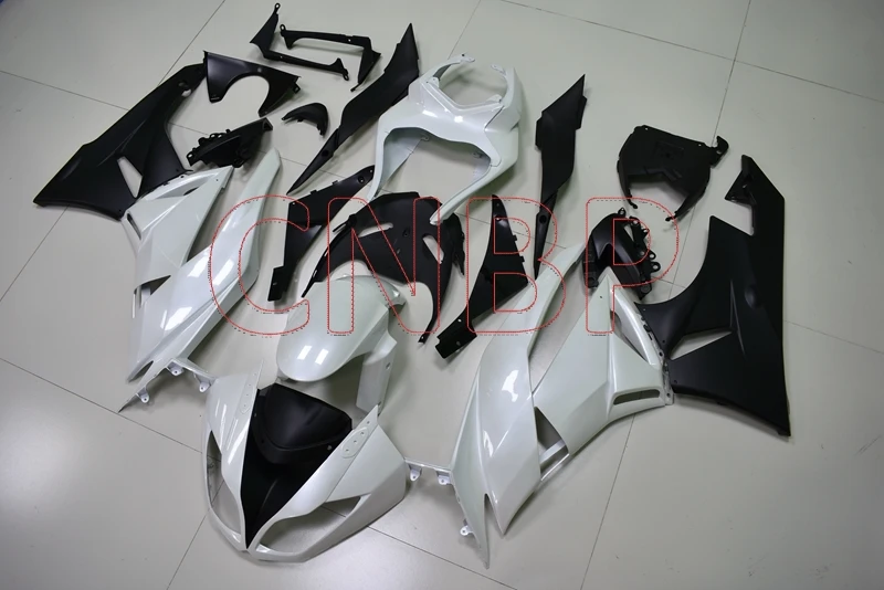 Full Body Kits 636 Zx-6r 2009 - 2012 White Black 09 10 Motorcycle Fairing Zx6r no paint | Автомобили и мотоциклы