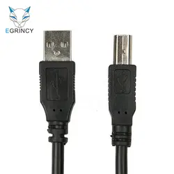 Egrincy USB 2.0 Тип к B мужчинами быстрый принтер кабель синхронизации данных зарядный шнур для canon epson HP принтера факса 5 10 м
