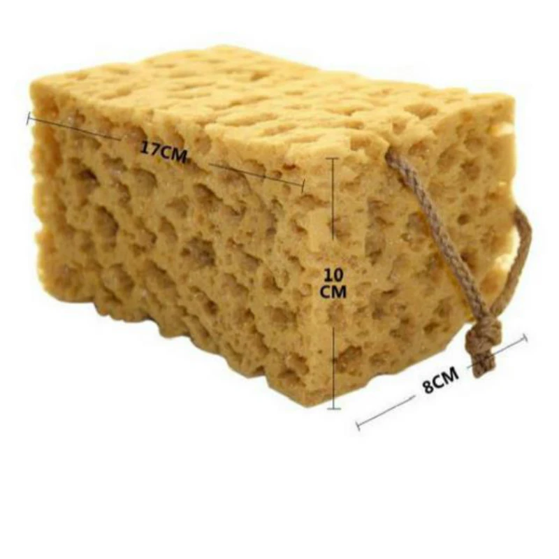 

Practical Car Auto Washing Cleaning Sponge Block Cleaner Wiper Mini Yellow Honeycomb Coralline Car Sponge