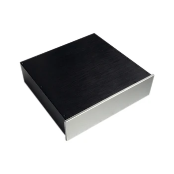 

Width 430* high 120* deep 410mm Mini DIY all aluminum chassis power supply amp DAC amplifier chassis housing