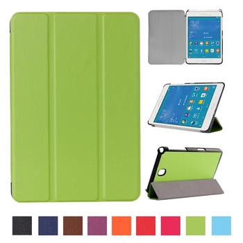 

for Samsung Tab A 8.0" Case, Ultra Slim Case + PU Leather Smart Cover Stand Auto Sleep/Wake for Galaxy SM-T350/T355C/P350/P355C