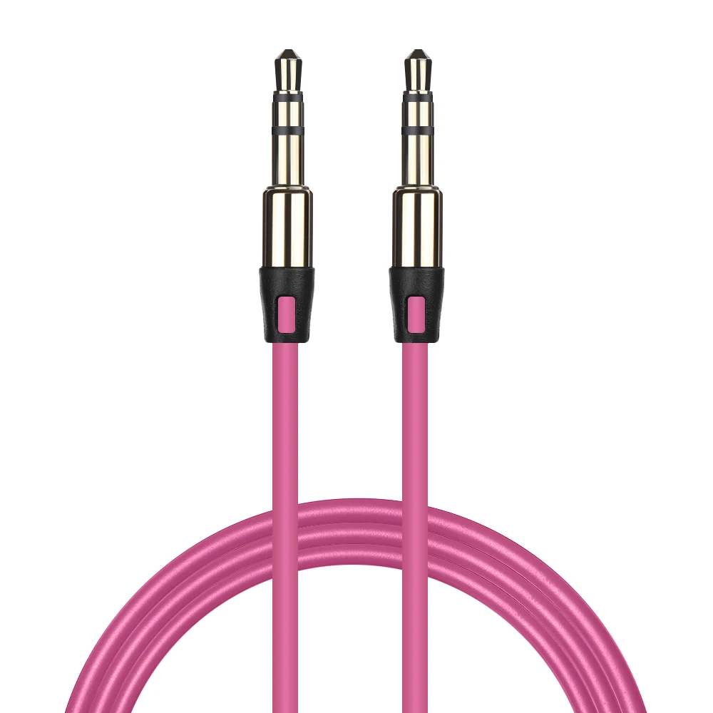 High Quality 3.5mm Auxiliary Cable Audio Cable Male To Male Flat Aux