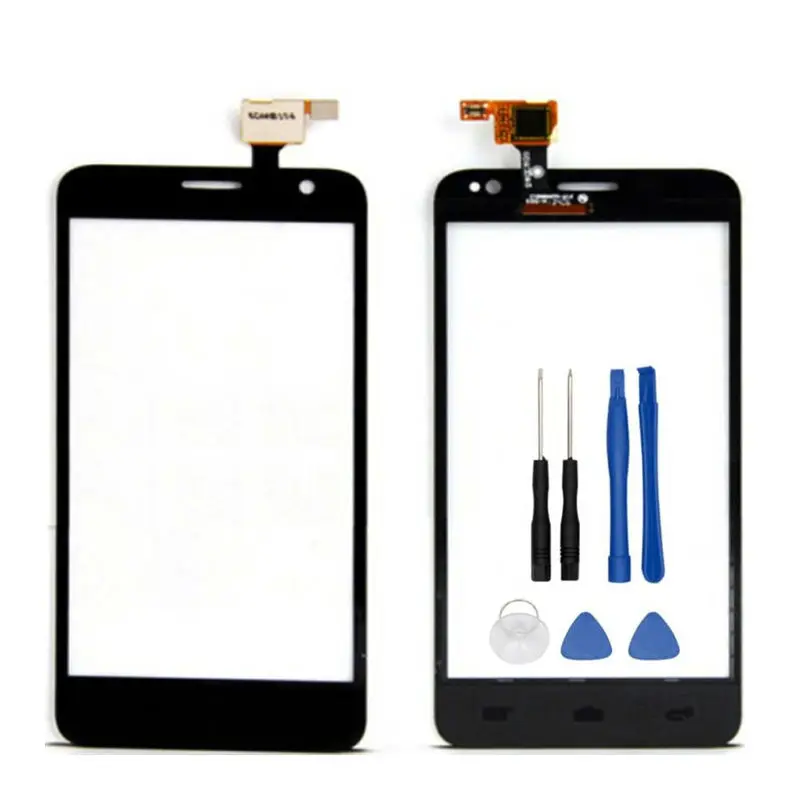 Vannego Черный сенсорный экран для Alcatel one touch idol mini 6012x 6012 6012A Запчасти стеклянной