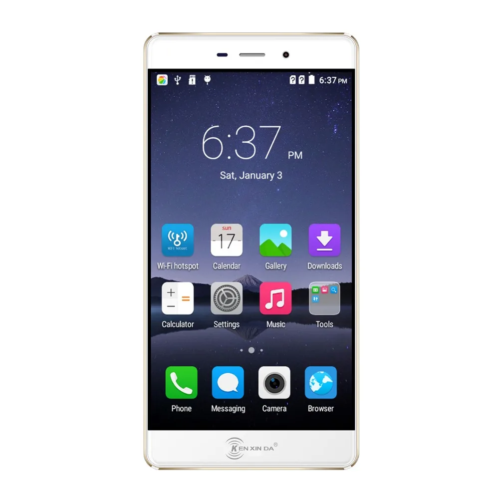 MTK6753 Восьмиядерный 4g смартфон KXD Kenxinda R6 2 Гб ОЗУ 16 ПЗУ Android разблокированный