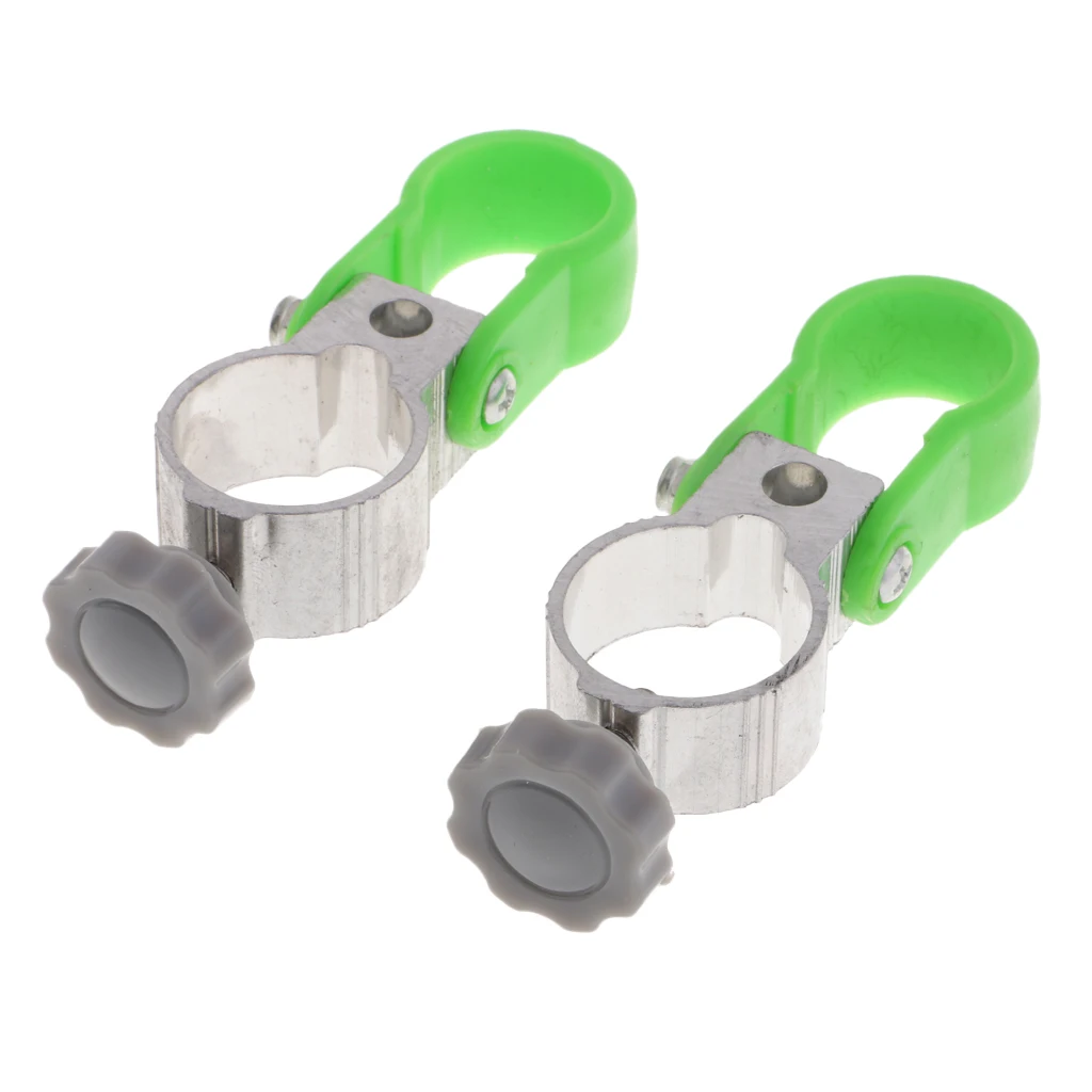 2 Pieces Universal 360 Degree Fishing Umbrella Holder Stand Clip for Fishing Beach Chair