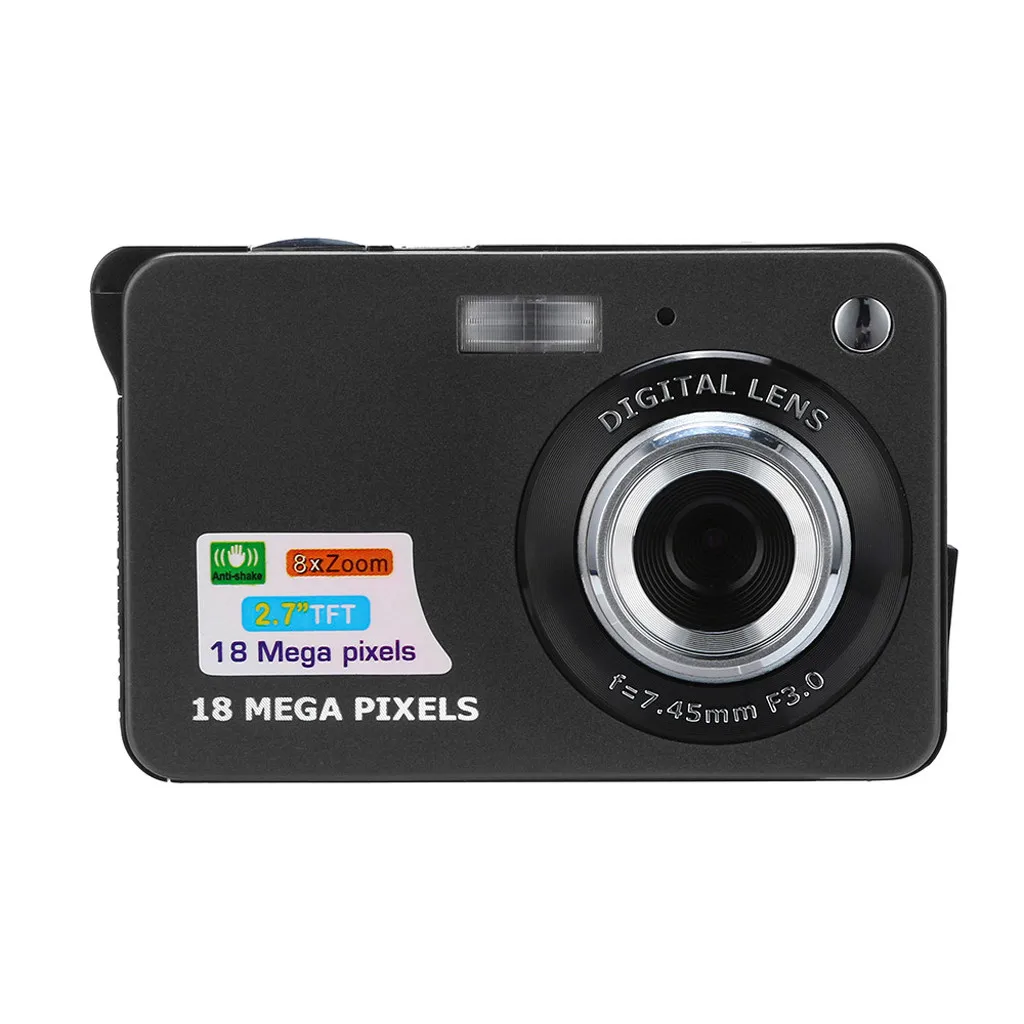 Мини Цифровая видеокамера 8x 5 мегапиксельная COMS HD разрешение 18MP 720P