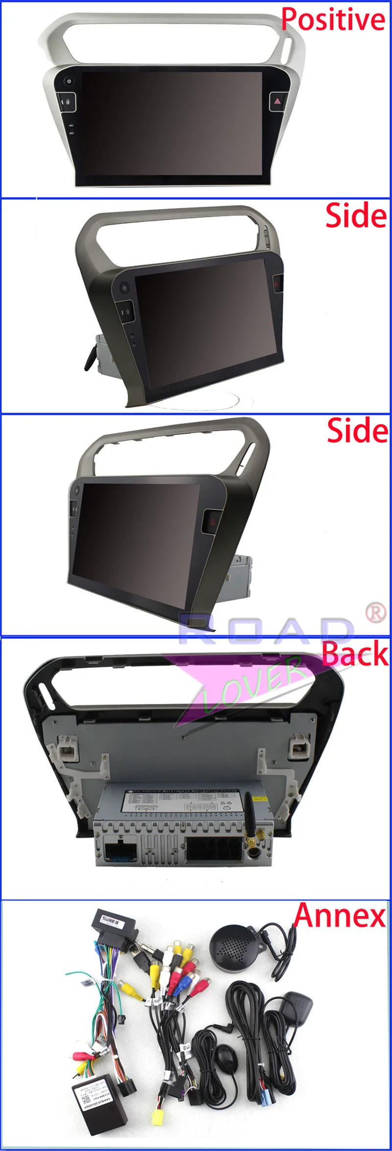Discount Roadlover Android 8.1 Car Multimedia Radio For Citroen C-Elysee 2014 Peugeot 301 2014 Stereo GPS Navigation Magnitol Din NO DVD 9