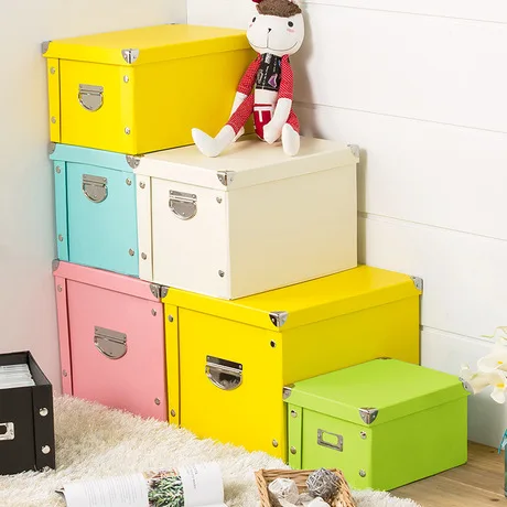 Коробка для хранения es& Bins коробка для игрушек Органайзер бумажная коробка для хранения складная бумажная коробка caja organizadora boite de rangement распродажа
