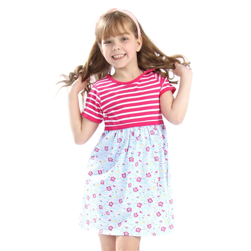Toddler Girls Dresses striped Kids Dresses For Girls Princess Costume