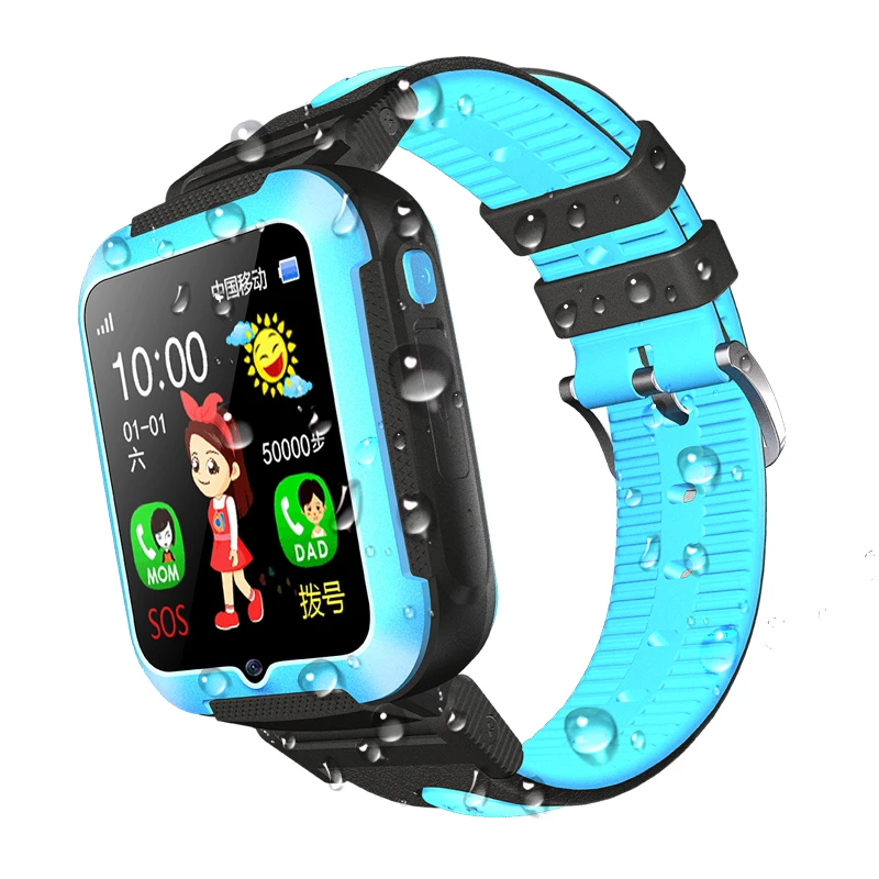 

Espanson E7 Children GPS Smart Watch With Camera Security Anti Lost SOS For ISO Android Super long standby waterproof baby Watch