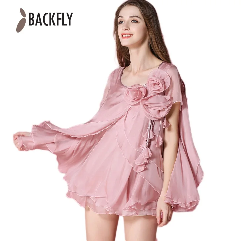 BACKFLY Для женщин летнее платье 2018 Новая мода принцессы с круглым вырезом Костюмы