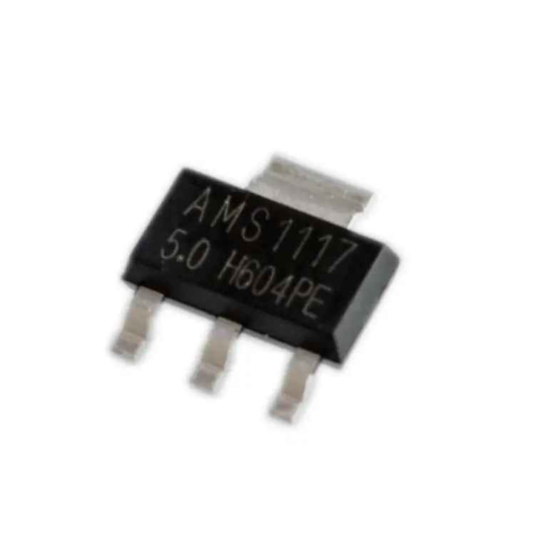 [Простой ROBOT】 10pcs AMS1117-5.0V AMS1117 1117 5 0 V 1A SOT-223 | Электронные компоненты и