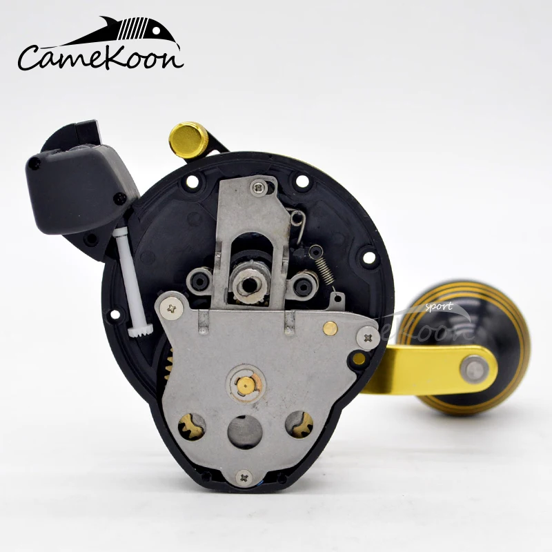 CAMEKOON Saltwater Level Wind Reel with Line Counter 6+1 Ball Bearings 15KG  Max Drag Boat Trolling Fishing Reel - AliExpress