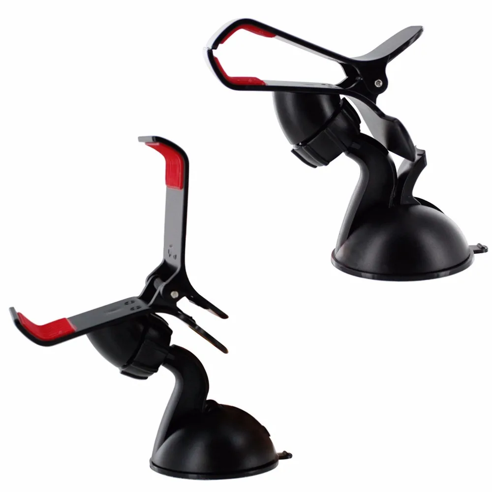 

New Universal Car Windshield Mount cell mobile phone Holder Bracket stands 360degree spin for iPhone for samsung Smartphone GPS