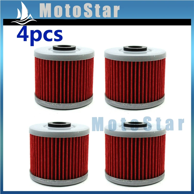 Buy 4x Oil Filter For Honda XR650L CBR300R CB300F