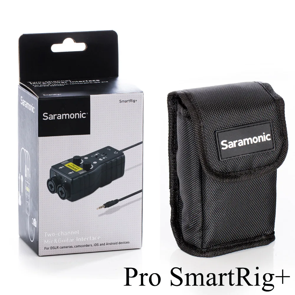 Предусилитель микрофона Saramonic XLR для караоке аудиоадаптер Apple iPad iPhone 8 7 6 Plus