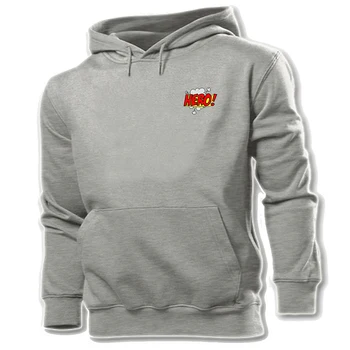 

Design Superhero words Hero Printed Unisex Graphic Autumn Hoodie Sweatshirt Strings Mens Womens Jumper Hooded Tops Pullover