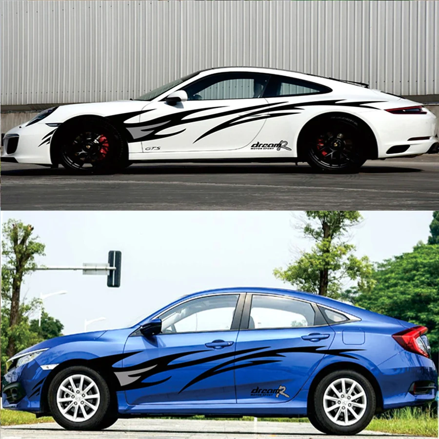 Автомобильный Стайлинг DREAM R Flame графический дизайн автомобильные аксессуары