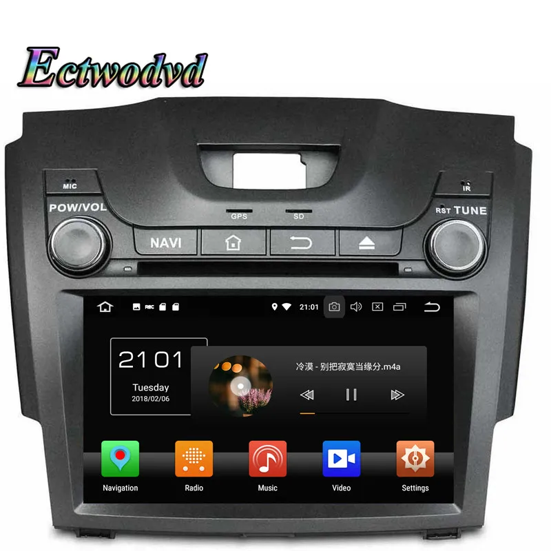 Ectwodvd Восьмиядерный 4G Android 8 0/четырехъядерный 1 Автомобильный мультимедийный dvd
