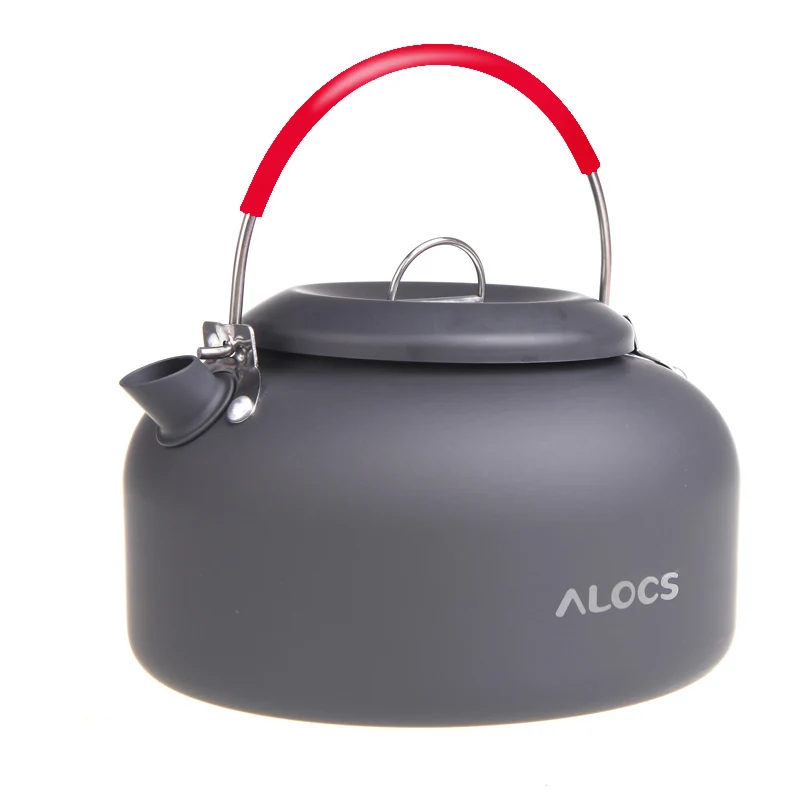 ALOCS 1.4L алюминиевый уличный чайник для кемпинга пикника воды кофейник кухонная
